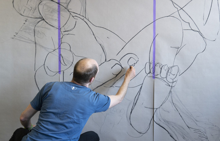 Academie Arendonk opleiding volwassenen Deeltijds Kunstonderwijs DKO Beeldende en Audiovisuele Kunsten BAK langlopende studierichting 4de graad optie Schilderkunst