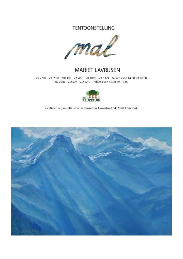 tentoonstelling Mal - Mariet Lavrijsen