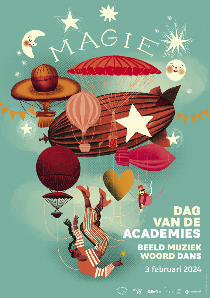 Academie Arendonk Deeltijds Kunstonderwijs DKO Beeldende en Audiovisuele Kunsten BAK nieuws Dag van de Academies magie