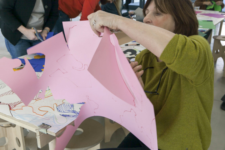 Academie Arendonk Deeltijds Kunstonderwijs DKO Beeldende en Audiovisuele Kunsten BAK nieuws project Collectieve improvisatiemachine Kristof Van Gestel