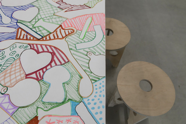 Academie Arendonk Deeltijds Kunstonderwijs DKO Beeldende en Audiovisuele Kunsten BAK nieuws project Collectieve improvisatiemachine Kristof Van Gestel