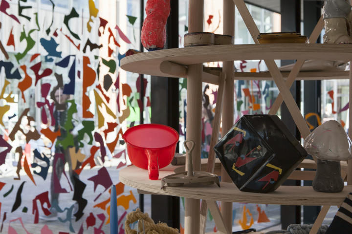 Academie Arendonk Deeltijds Kunstonderwijs DKO Beeldende en Audiovisuele Kunsten BAK nieuws project Collectieve improvisatiemachine Kristof Van Gestel