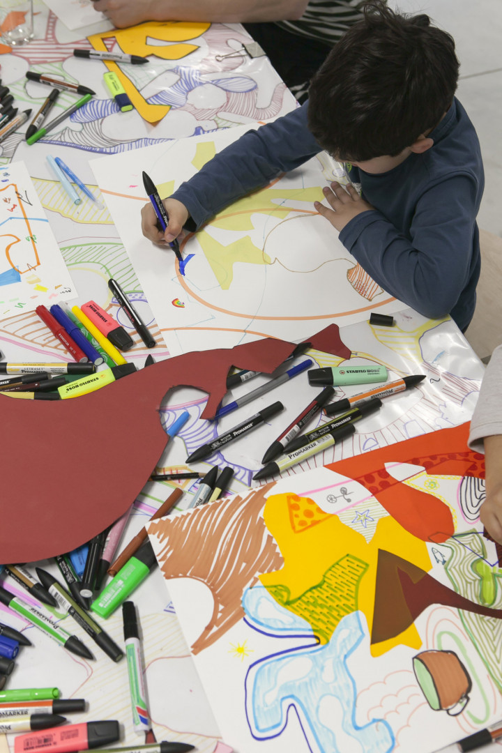 Academie Arendonk Deeltijds Kunstonderwijs DKO Beeldende en Audiovisuele Kunsten BAK nieuws project Collectieve improvisatiemachine Kristof Van Gestel