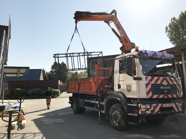 Academie Arendonk Deeltijds Kunstonderwijs DKO Beeldende en Audiovisuele Kunsten BAK nieuws project Kunst in t Veld fietsroute 2018