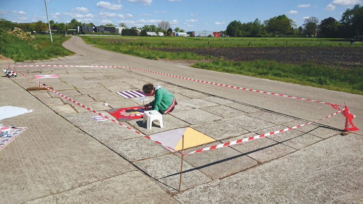 Academie Arendonk Deeltijds Kunstonderwijs DKO Beeldende en Audiovisuele Kunsten BAK nieuws project Kunst in t Veld fietsroute 2018