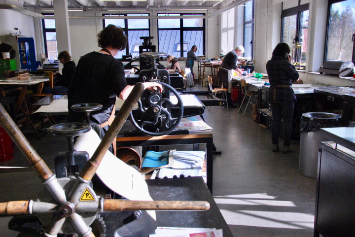 Academie Arendonk opleiding volwassenen Deeltijds Kunstonderwijs DKO Beeldende en Audiovisuele Kunsten BAK langlopende studierichting 4de graad optie Grafiekkunst