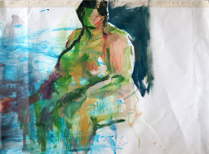 Academie Arendonk opleiding volwassenen Deeltijds Kunstonderwijs DKO Beeldende en Audiovisuele Kunsten BAK langlopende studierichting 4de graad optie Levend Model schilderen