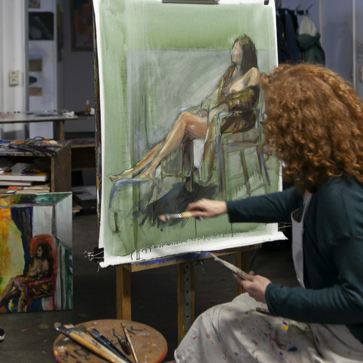 Levend Model schilderen<br>