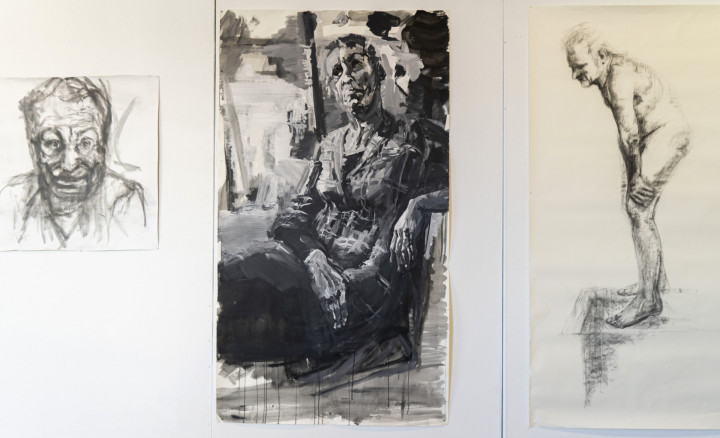 Academie Arendonk opleiding volwassenen Deeltijds Kunstonderwijs DKO Beeldende en Audiovisuele Kunsten BAK langlopende studierichting 4de graad optie Levend Model schilderen