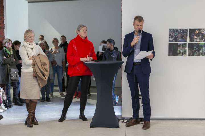 Galerie NZ dependance Academie Arendonk Deeltijds Kunstonderwijs DKO Beeldende en Audiovisuele Kunsten BAK expo Saccade Els Vanden Meersch 16 november 14 december 2019